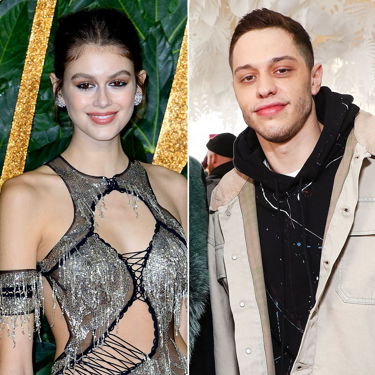 Kaia-Gerber-Attends-Pete-Davidson's-Show