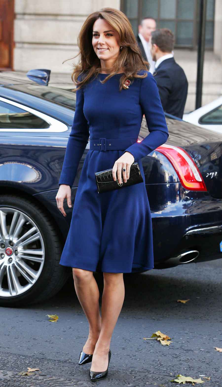 Kate Middleton Cobalt Dress November 7, 2019