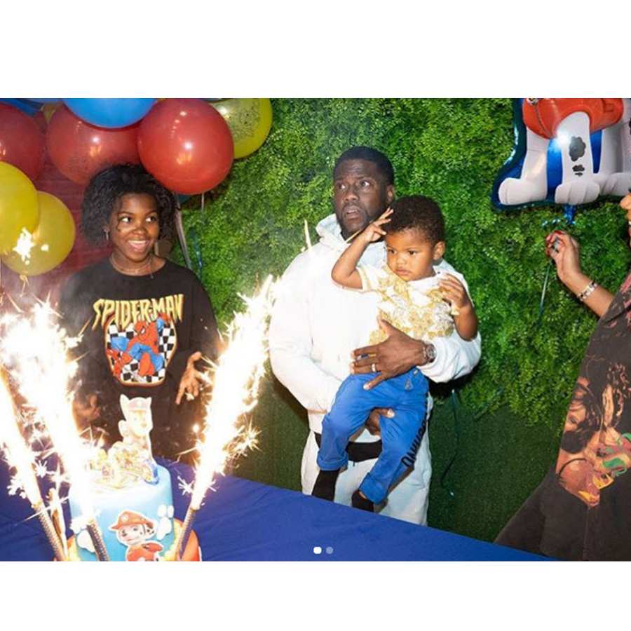 Kevin Hart Celebrates Son Kenzo 2nd Birthday After Car Crash