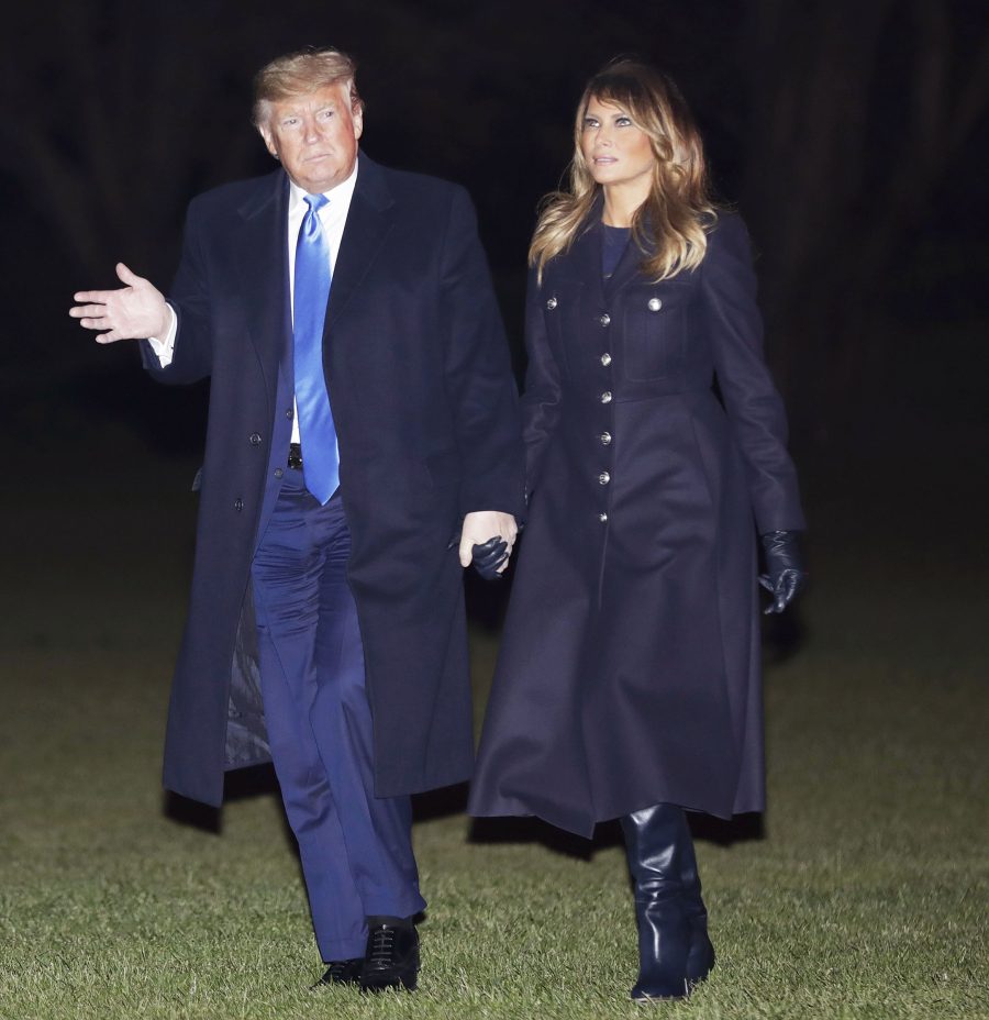 Melania Trump Winter-Perfect Coat November 21, 2019