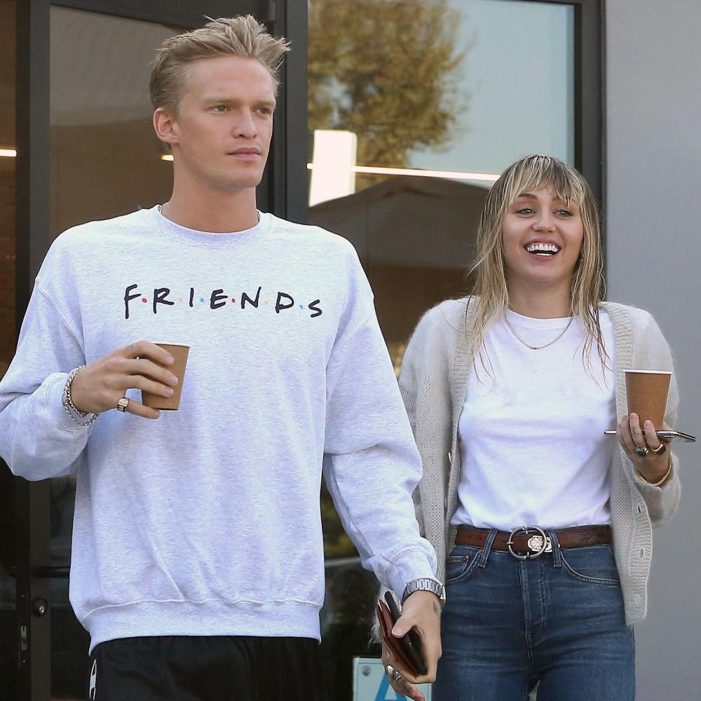 Miley Cyrus Celebrates 27th Birthday With Boyfriend Cody Simpson