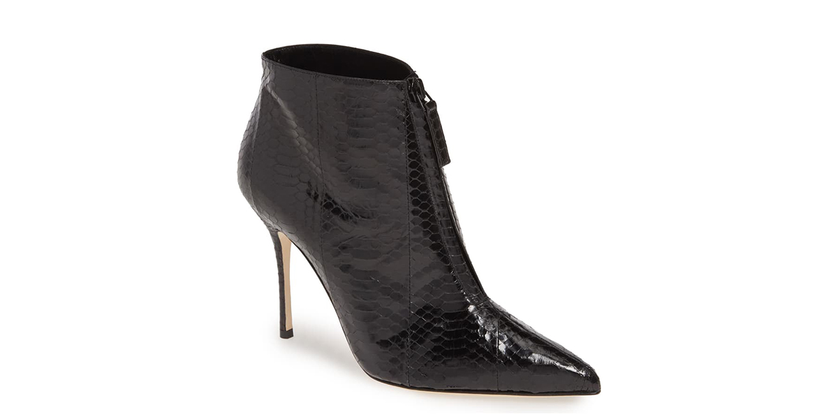 Manolo Blahnik Ifima Front Zip Bootie