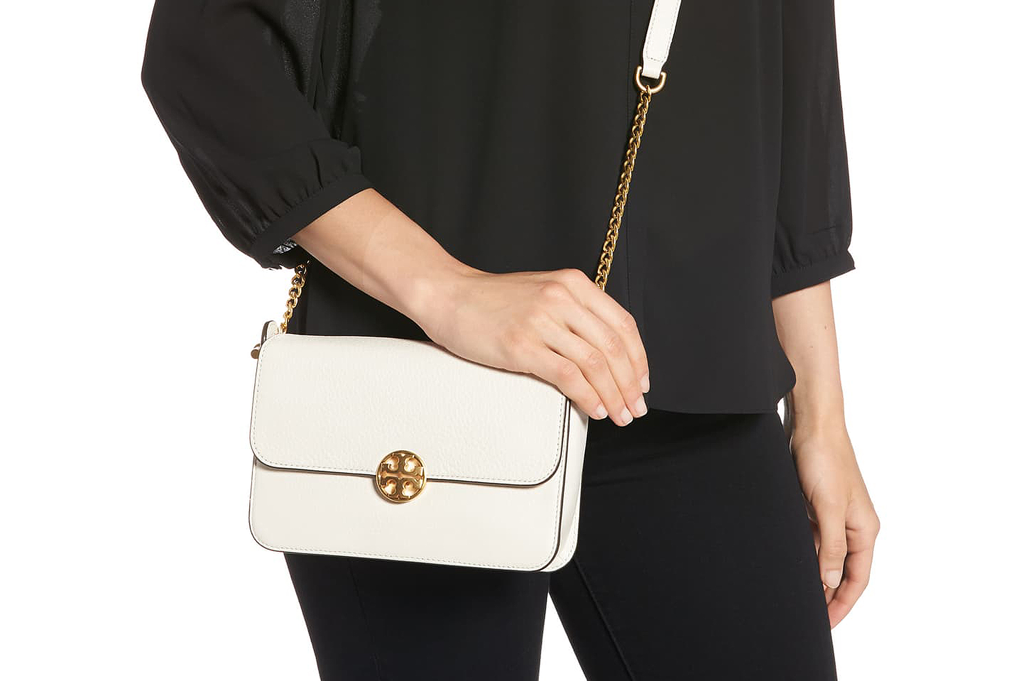 Tory Burch Chelsea Leather Crossbody Bag
