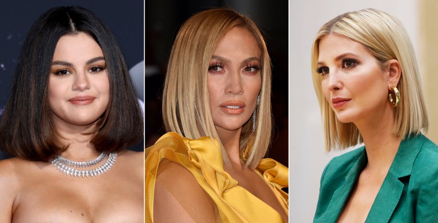 2019 Hair Trends - Sleek Blunt Bobs