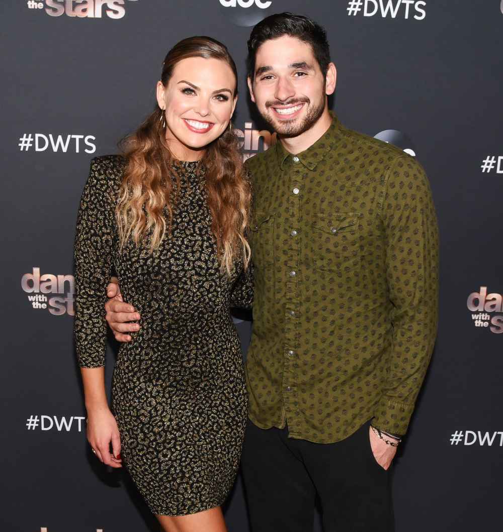 Alan Bersten Puts a Hannah Brown Ornament on His Christmas Tree 2