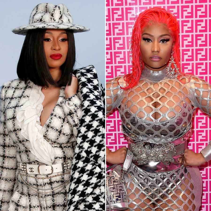 Cardi B and Nicki Minaj Celebrity Feuds of 2010s