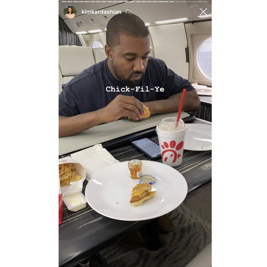 Celebrities Eating on Private Planes