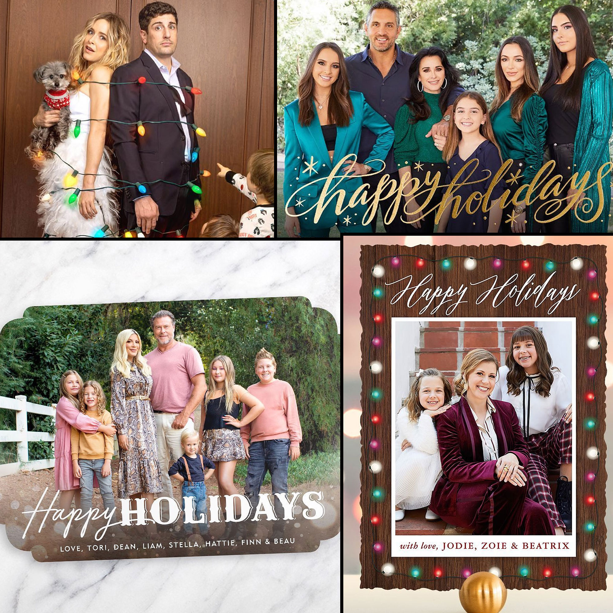 Celebrity Holiday Cards 2019