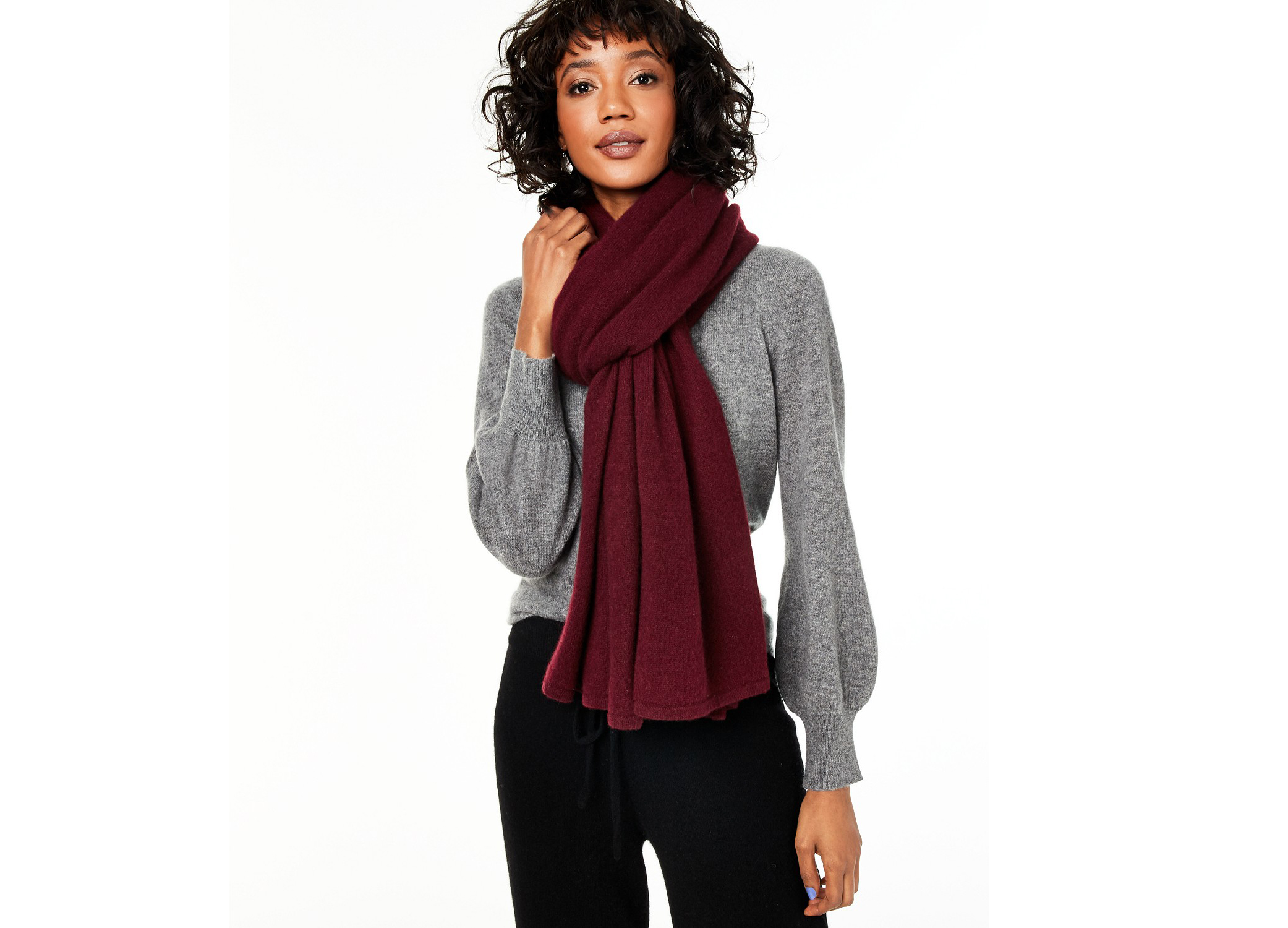 Charter Club Oversized Cashmere Scarf (Crantini)
