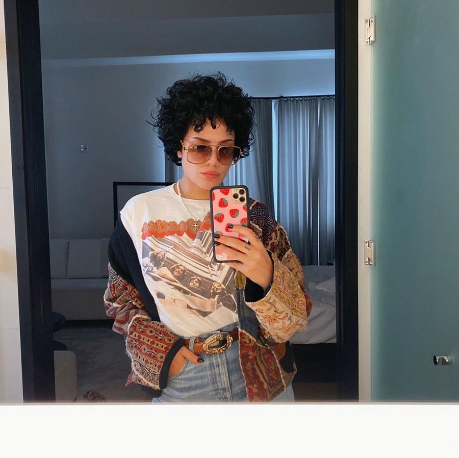 Halsey Curls Instagram