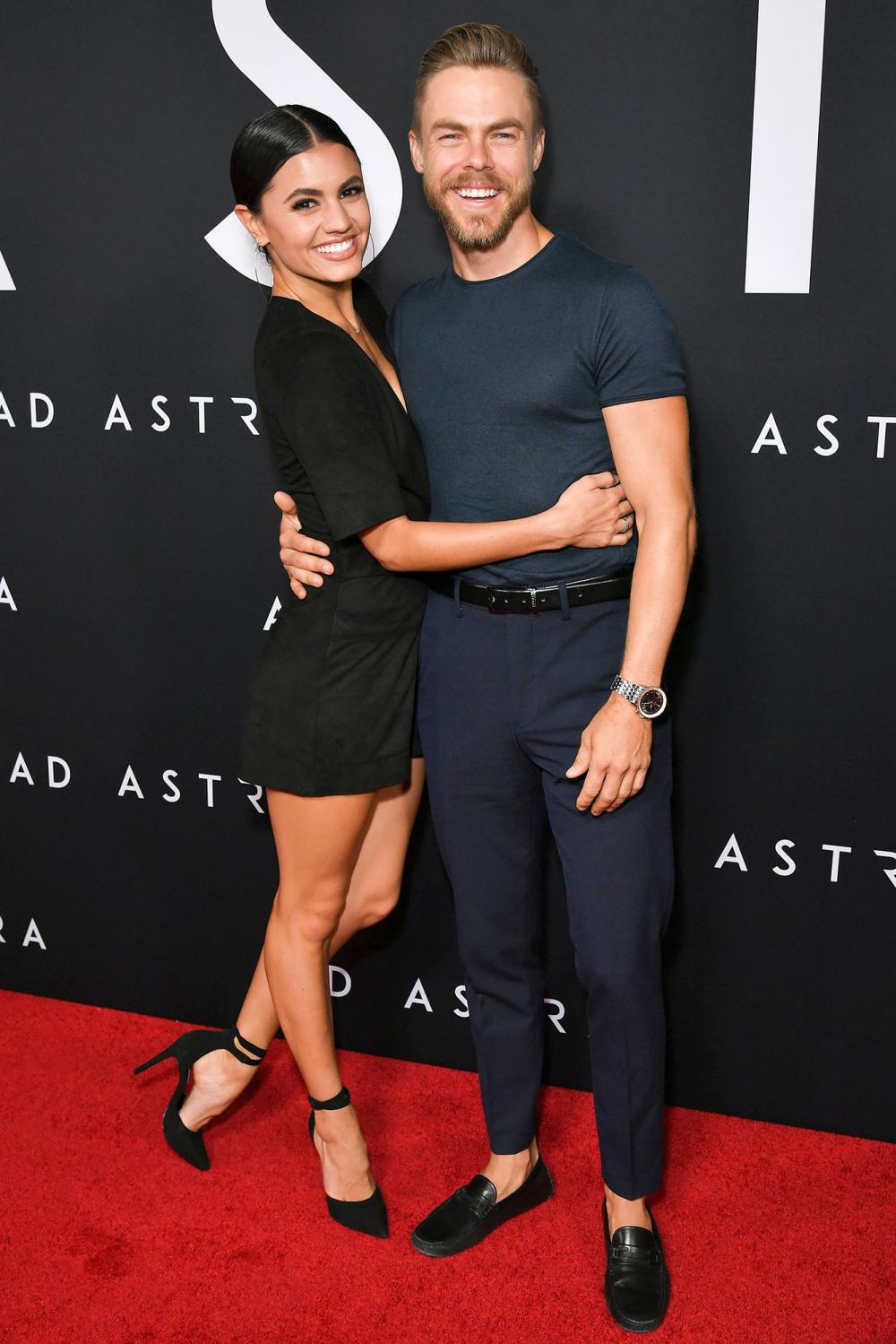 Hayley Erbert and Derek Hough Ad Astra Premiere