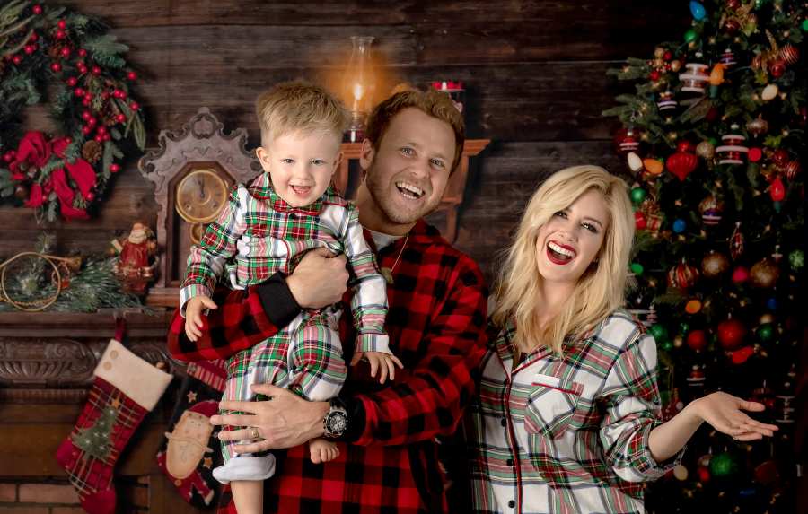 Heidi Spencer Pratt Holiday Pajamas