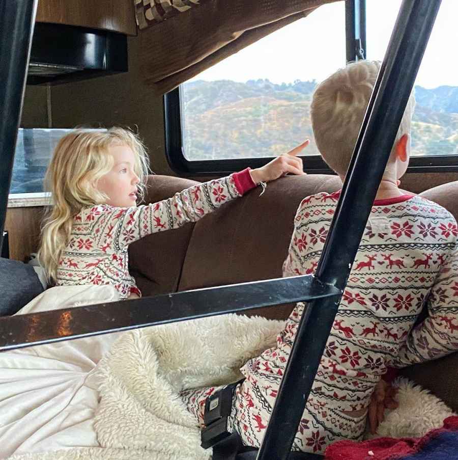 James and Kimberly Van Der Beek Take RV Christmas Trip With 5 Kids