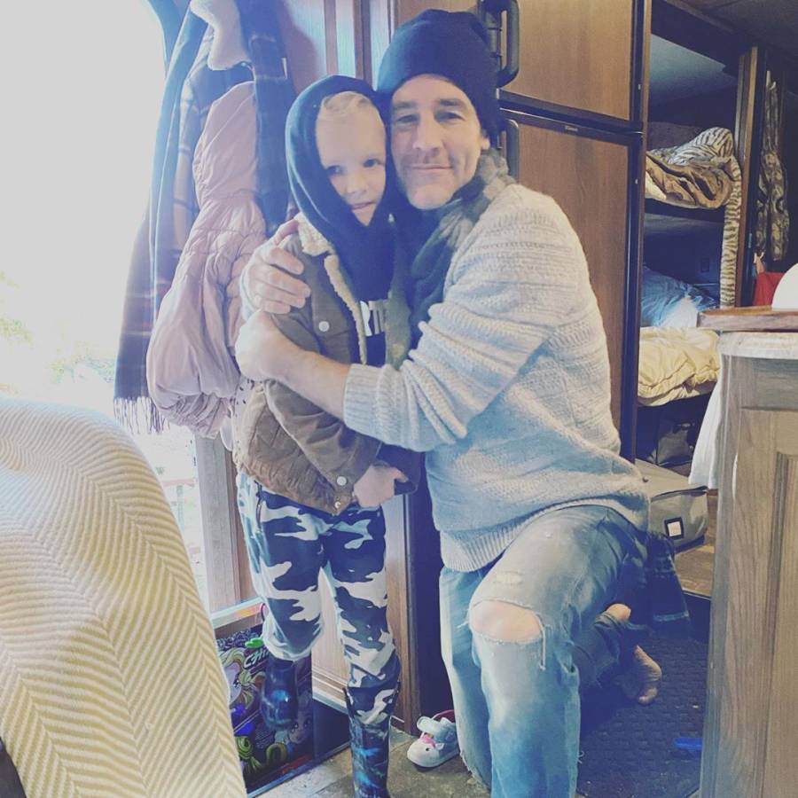 James and Kimberly Van Der Beek Take RV Christmas Trip With 5 Kids