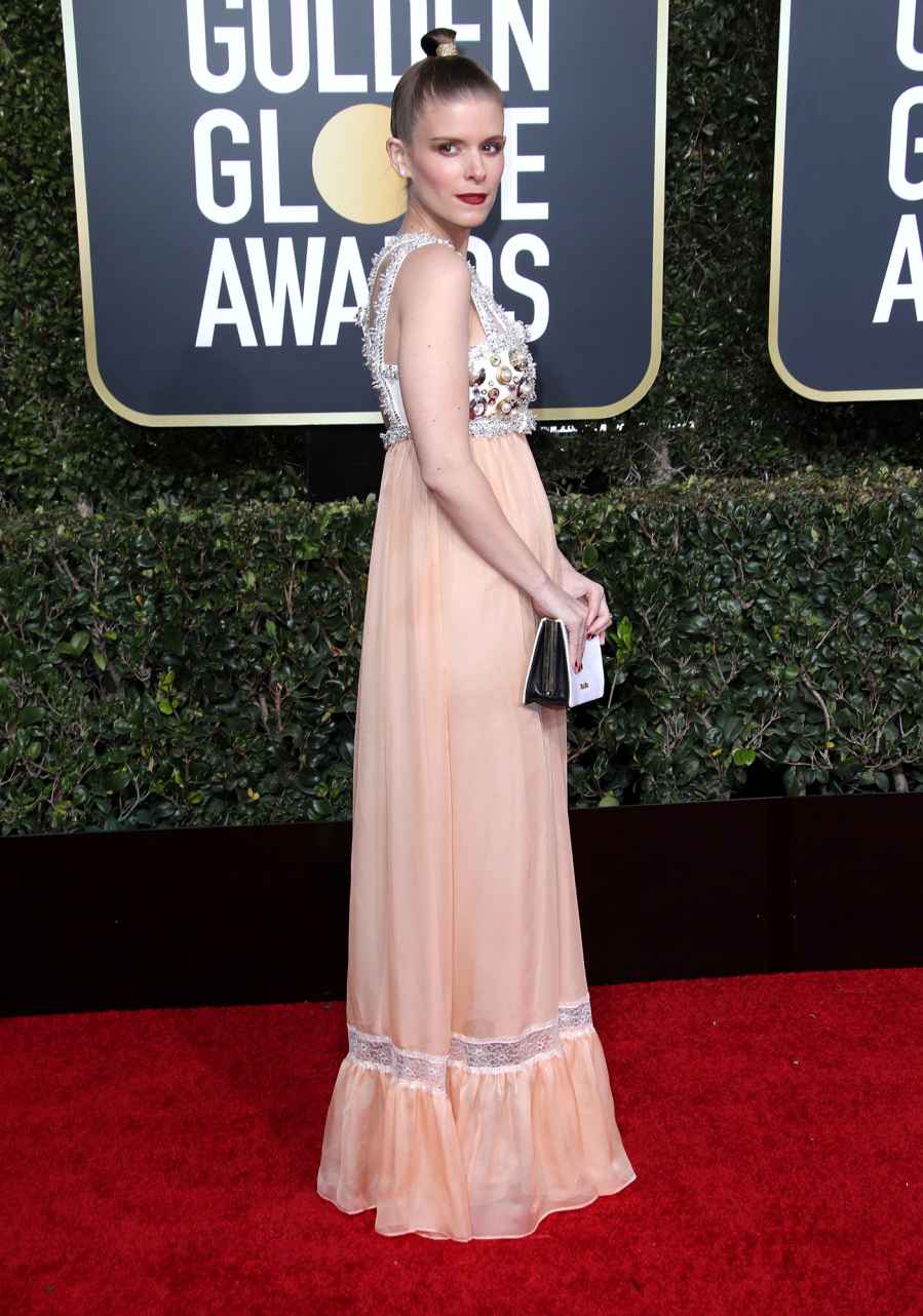 Kate Mara Baby Bumps at the Golden Globes