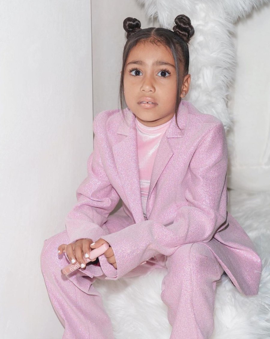 Kim Kardashian Reveals North Had Stomach Flu at Christmas Eve Party 1