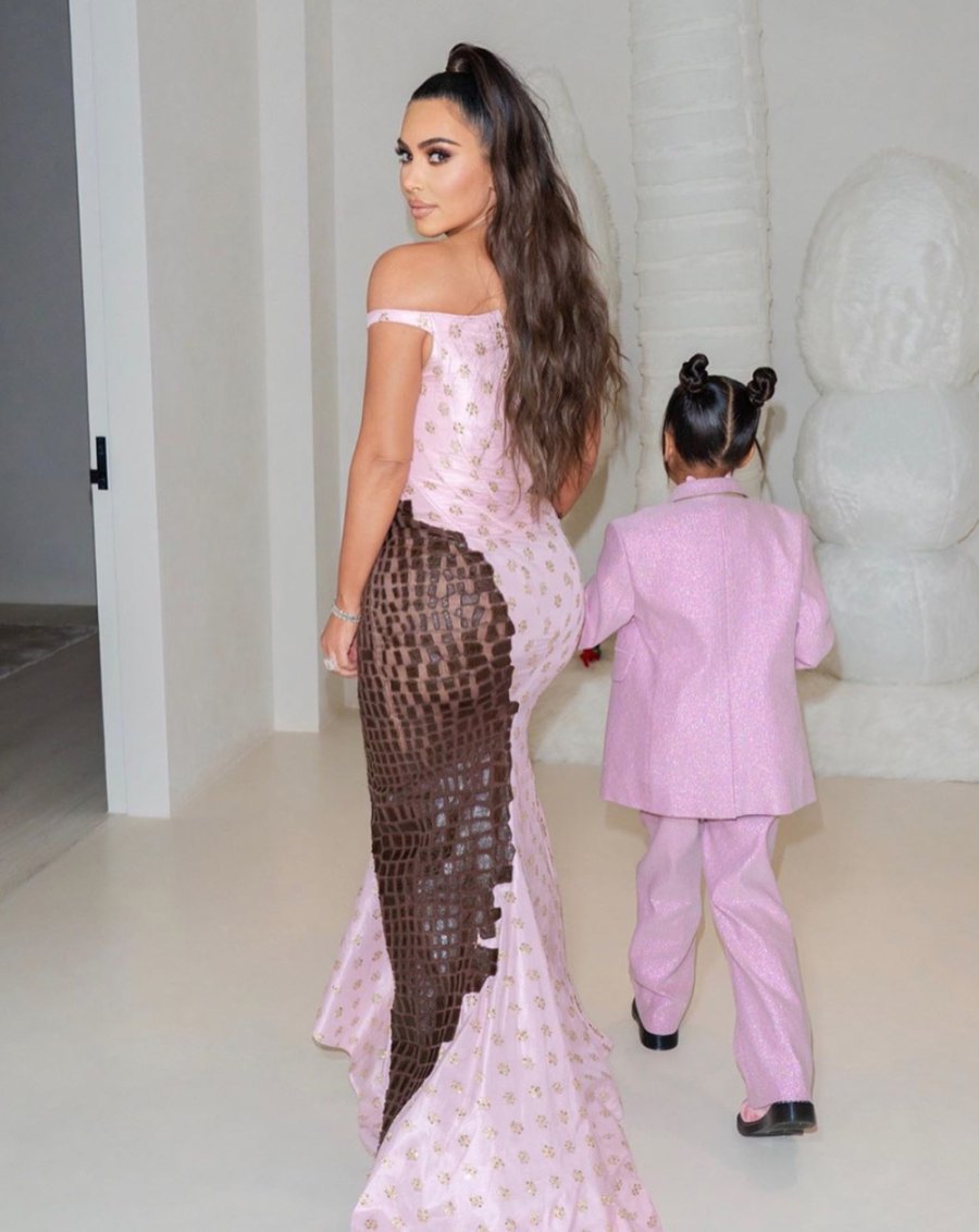 Kim Kardashian Reveals North Had Stomach Flu at Christmas Eve Party 1