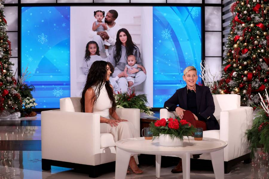 Kim Kardashian on The Ellen DeGeneres Show