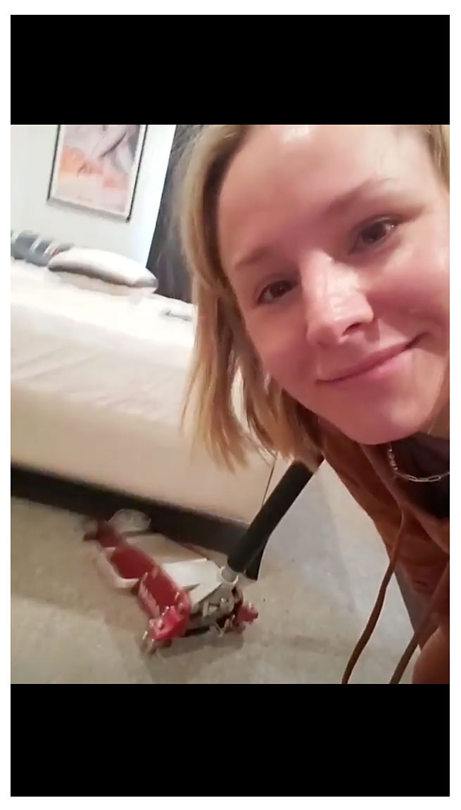 Kristen Bell Jack Bed Up Instagram