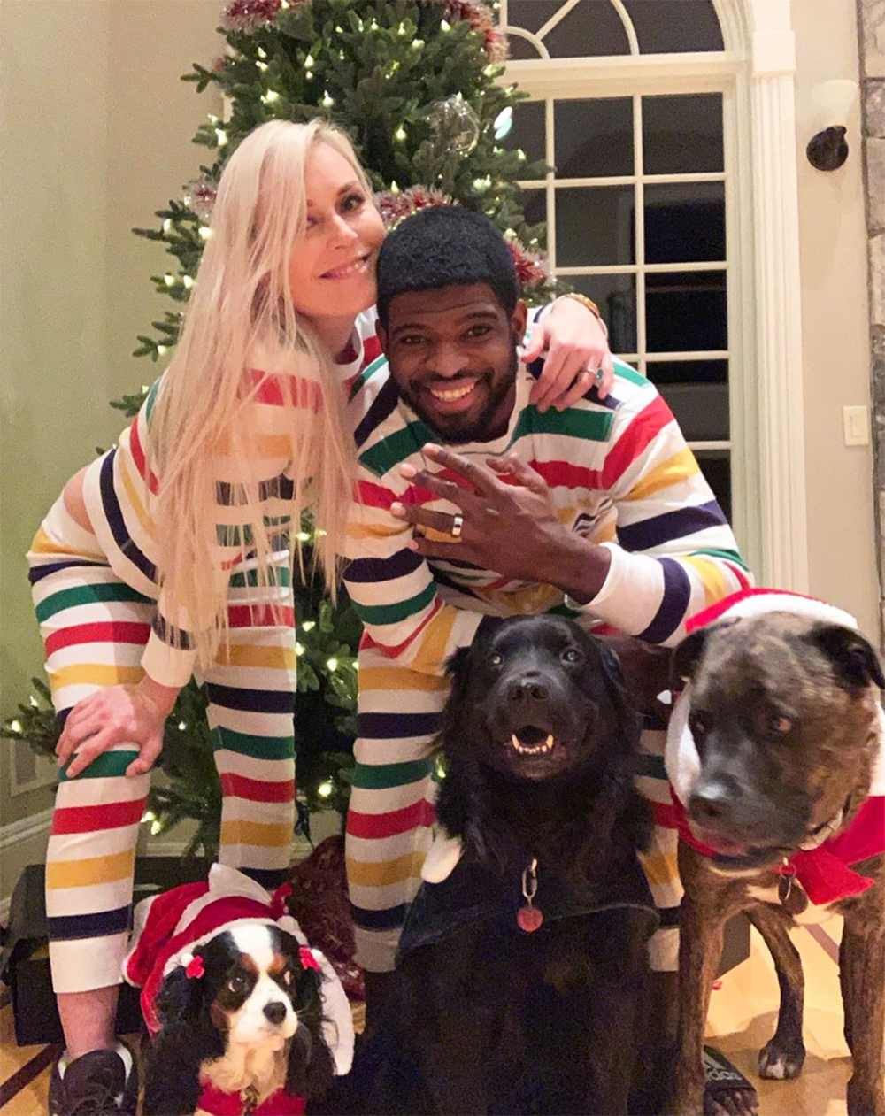 Lindsey Vonn P.K. Subban Engagement Ring