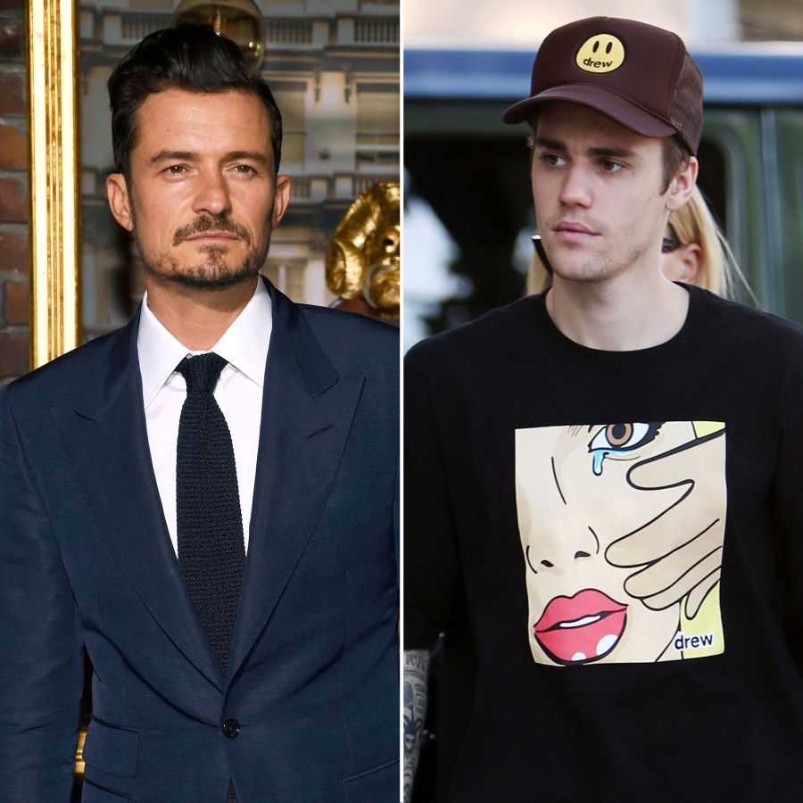 Orlando Bloom and Justin Bieber Celebrity Feuds of 2010s