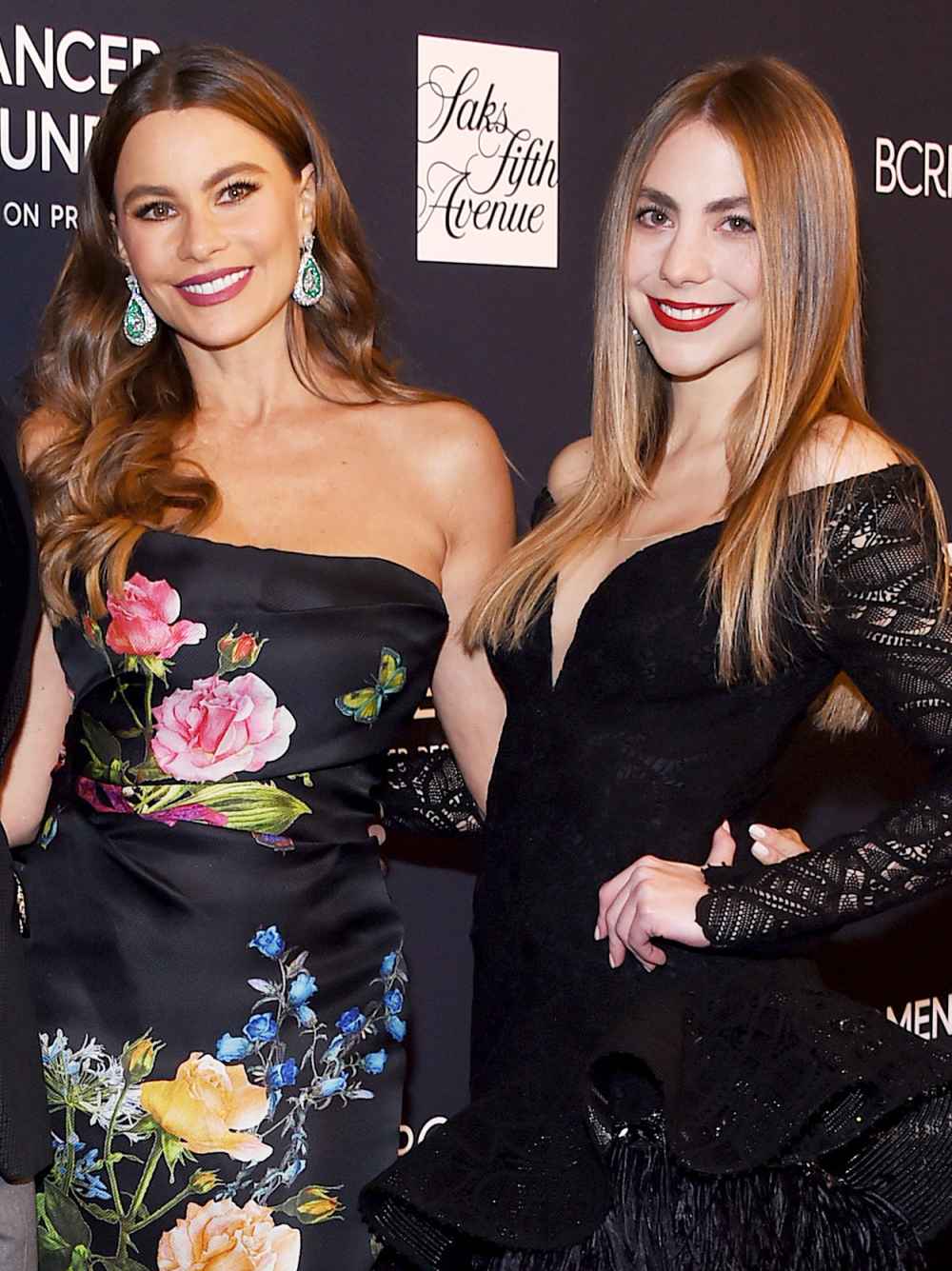 Sofia and Claudia Vergara