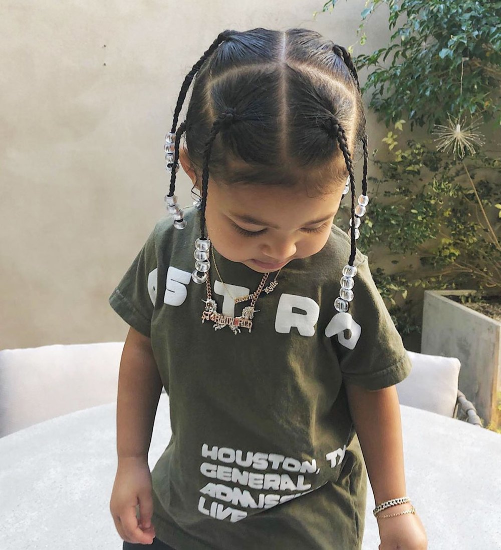 Stormi Webster Wears Astroworld Merch