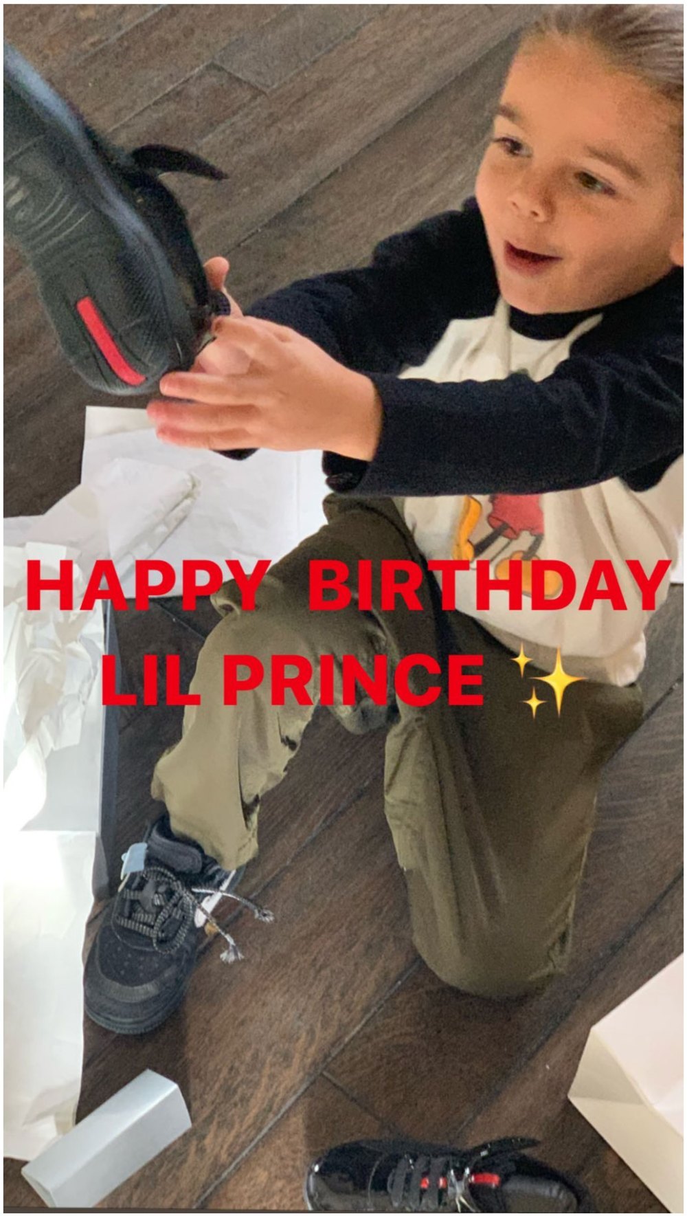 Younes Bendjima Wishes Reign a Happy Birthday