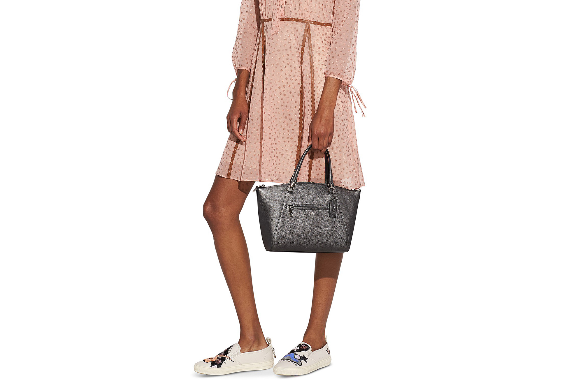 Coach Prairie Satchel in Pebble Leather
