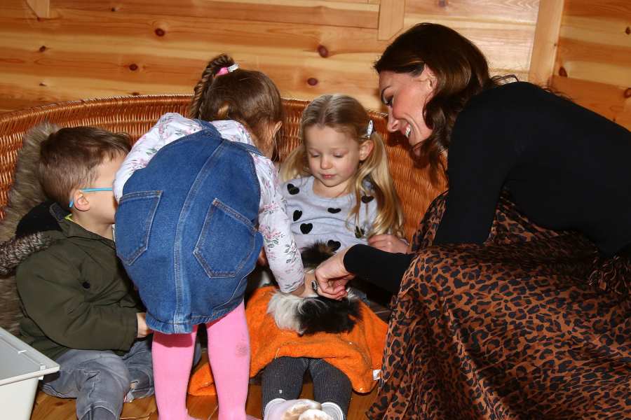 Catherine Duchess of Cambridge Kate Middleton Ely and Careau Children's Centre