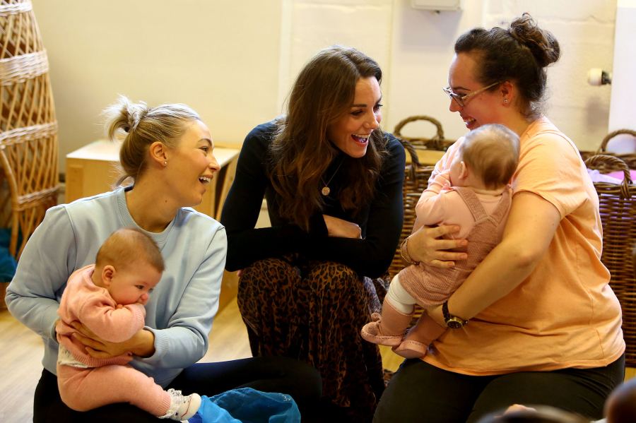 Catherine Duchess of Cambridge Kate Middleton Ely and Careau Children's Centre