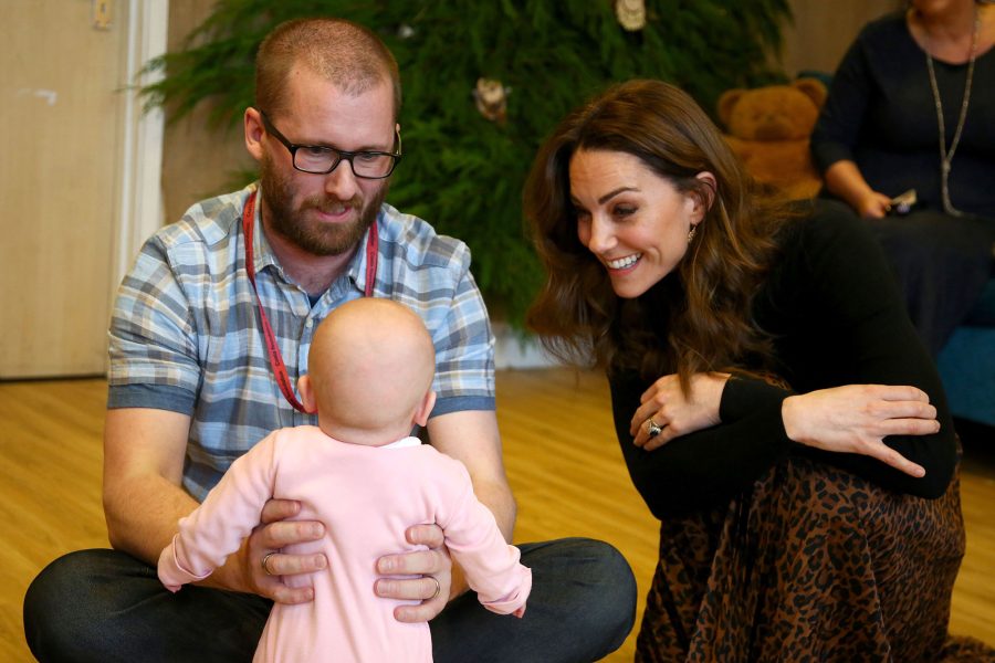 Catherine Duchess of Cambridge Kate Middleton Ely and Careau Children's Centre