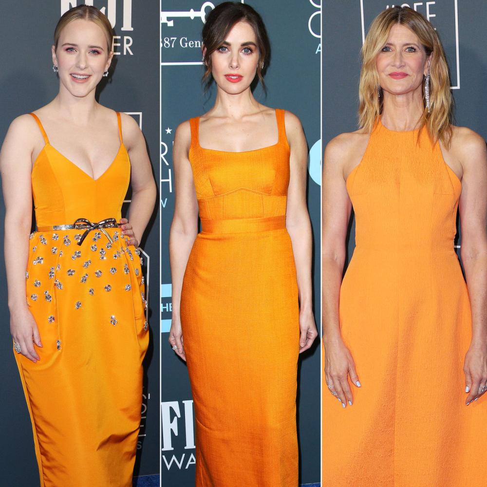 Celebs Wearing Orange