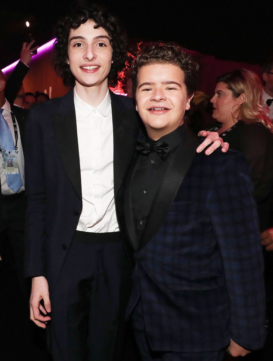 Finn Wolfhard and Gaten Matarazzo SAG Awards 2020 Afterparty