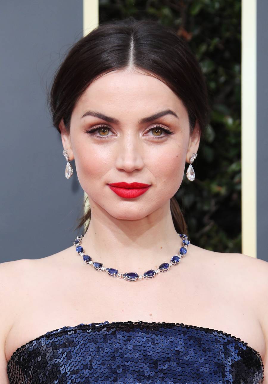 Golden Globes 2020 Makeup - Ana de Armas