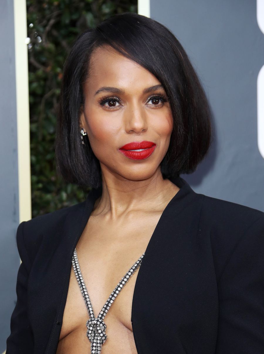 Golden Globes 2020 Makeup - Kerry Washington