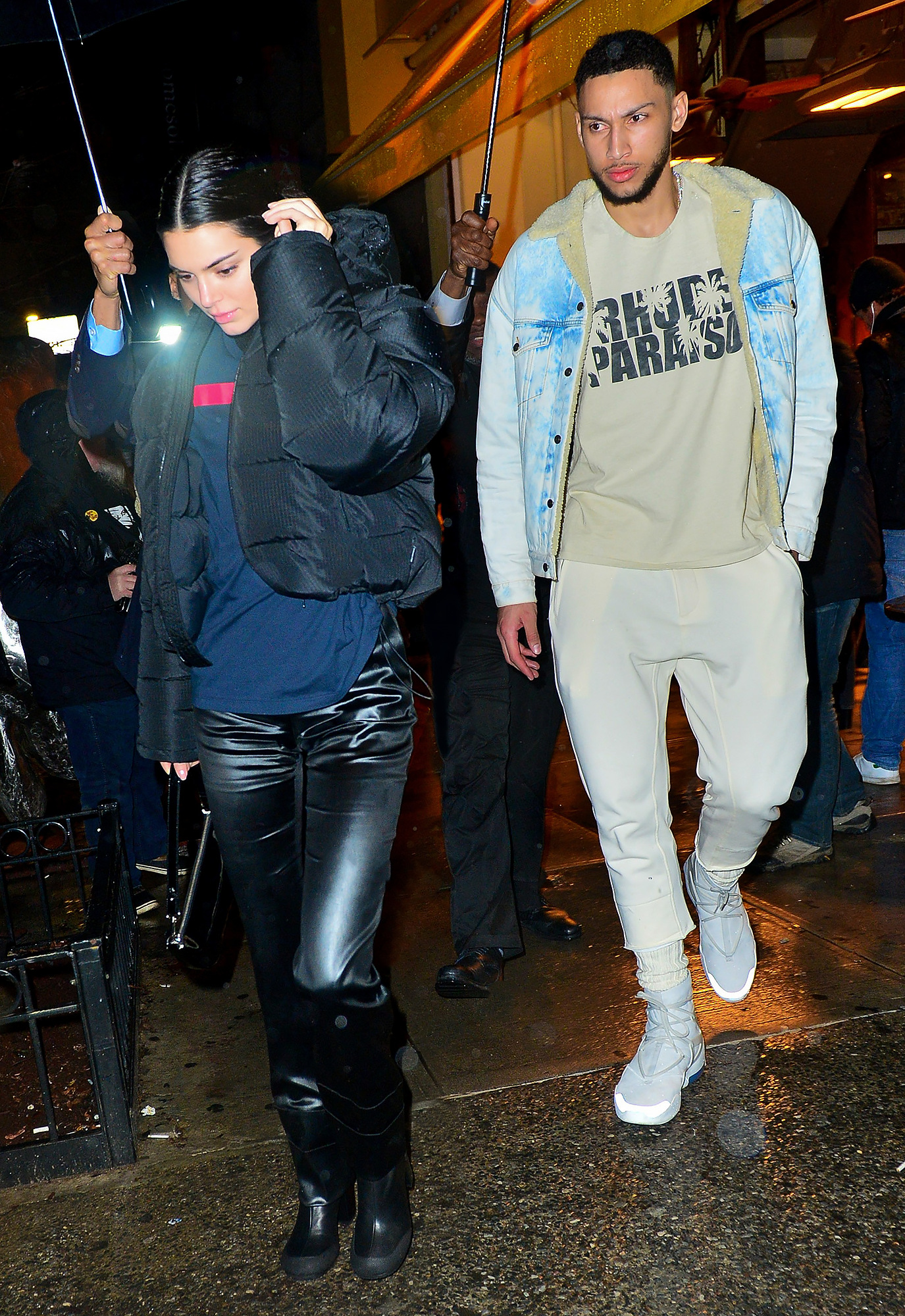 Kendall Jenner Ben Simmons New years eve together