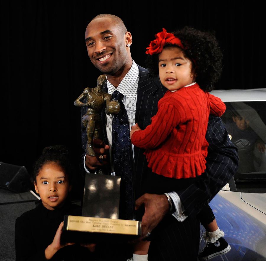 Gianna and Natalia MVP Kobe Bryant Family Album