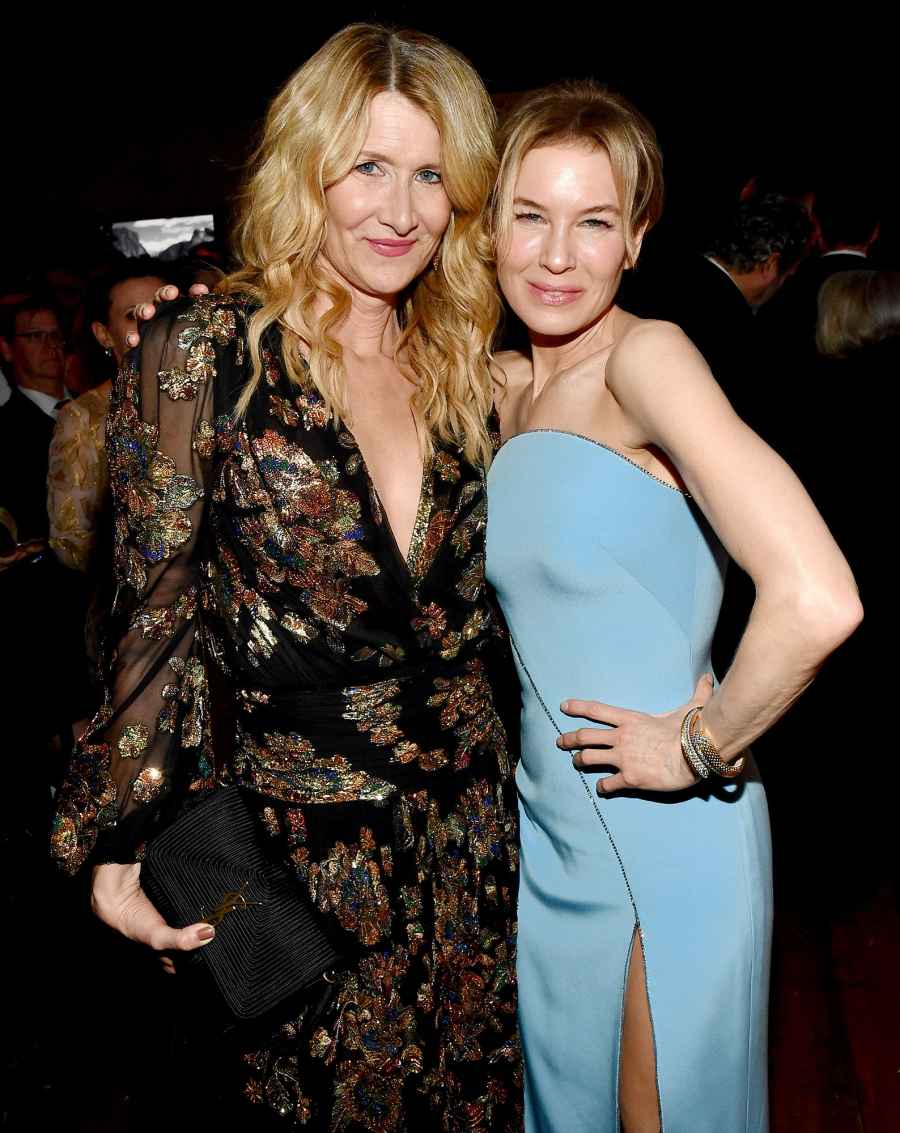 Laura Dern and Renee Zellweger Golden Globes 2020 After Parties