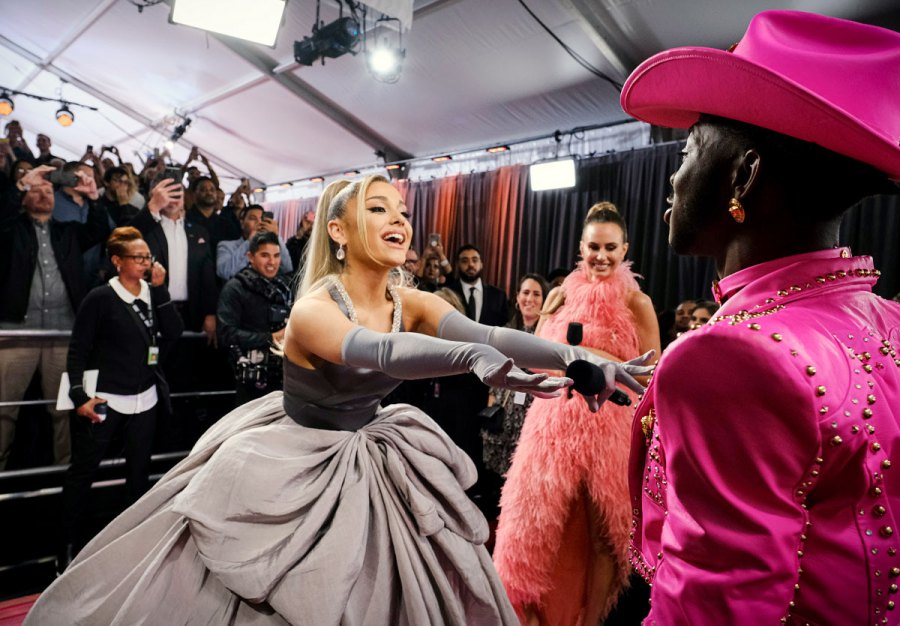 Ariana Grande and Lil Nas X Unseen Moments From the Grammys 2020