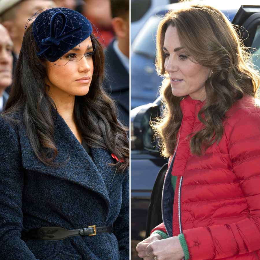 Meghan Markle, Kate Middleton Barely Speak