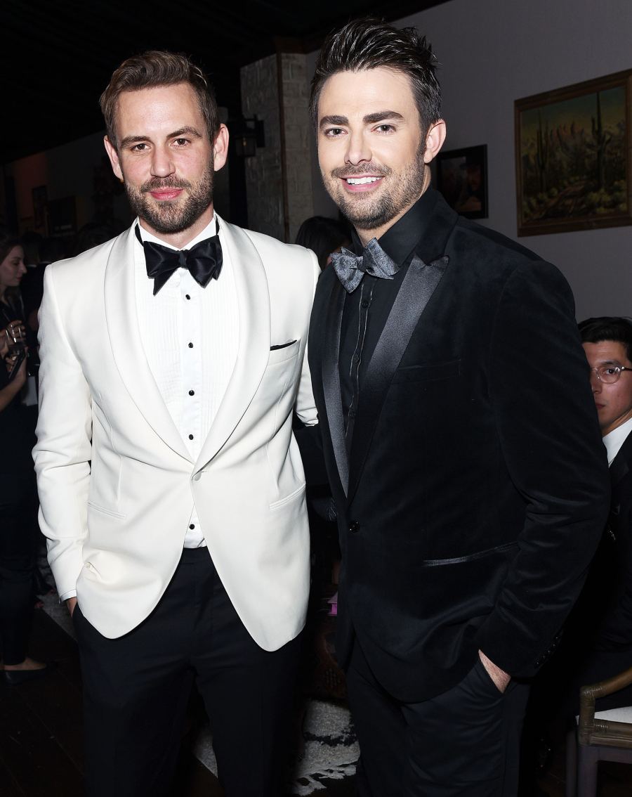 Nick Viall and Jonathan Bennett Golden Globes 2020 After Parties