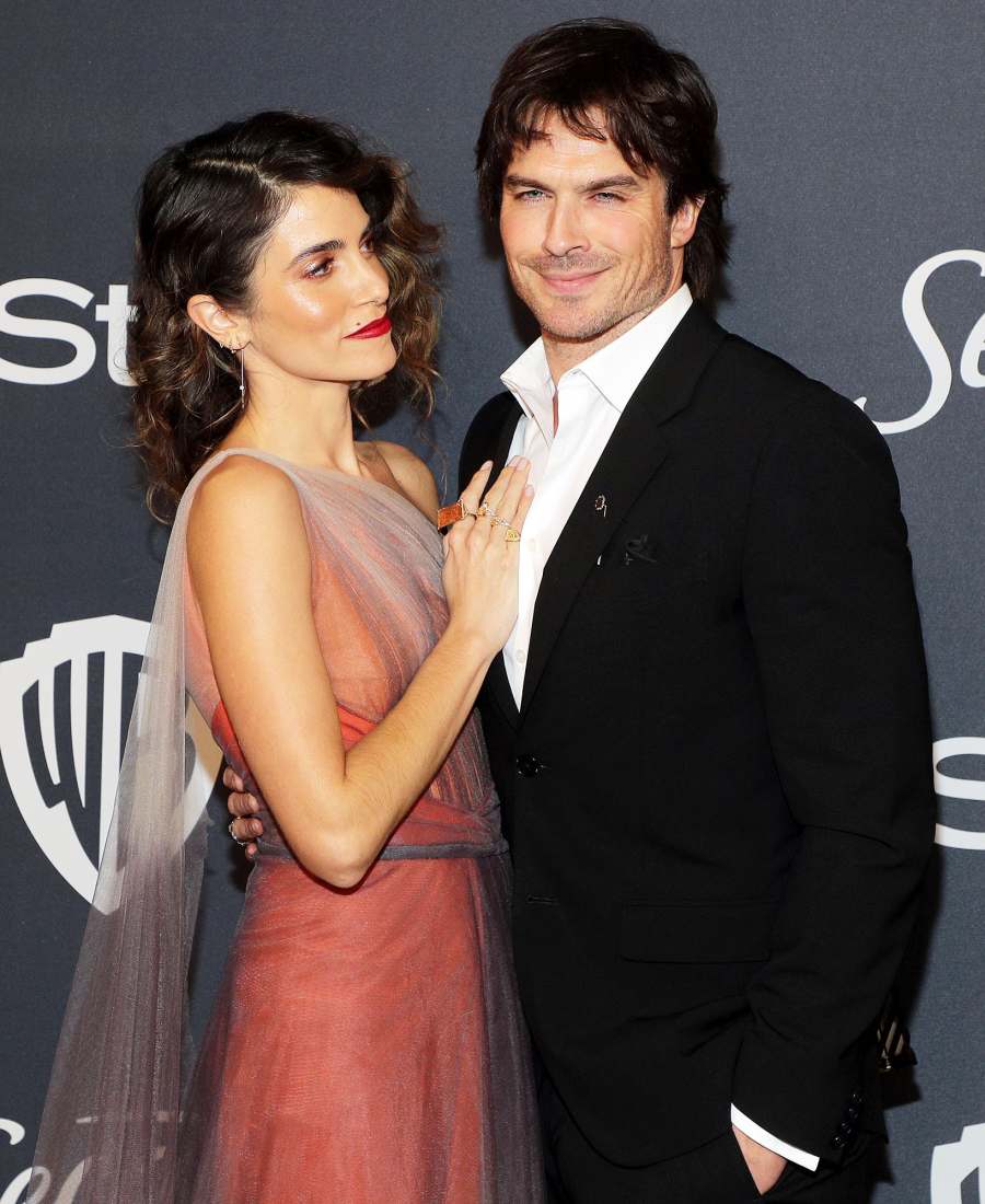 Nikki Reed and Ian Somerhalder Golden Globes 2020 After Parties