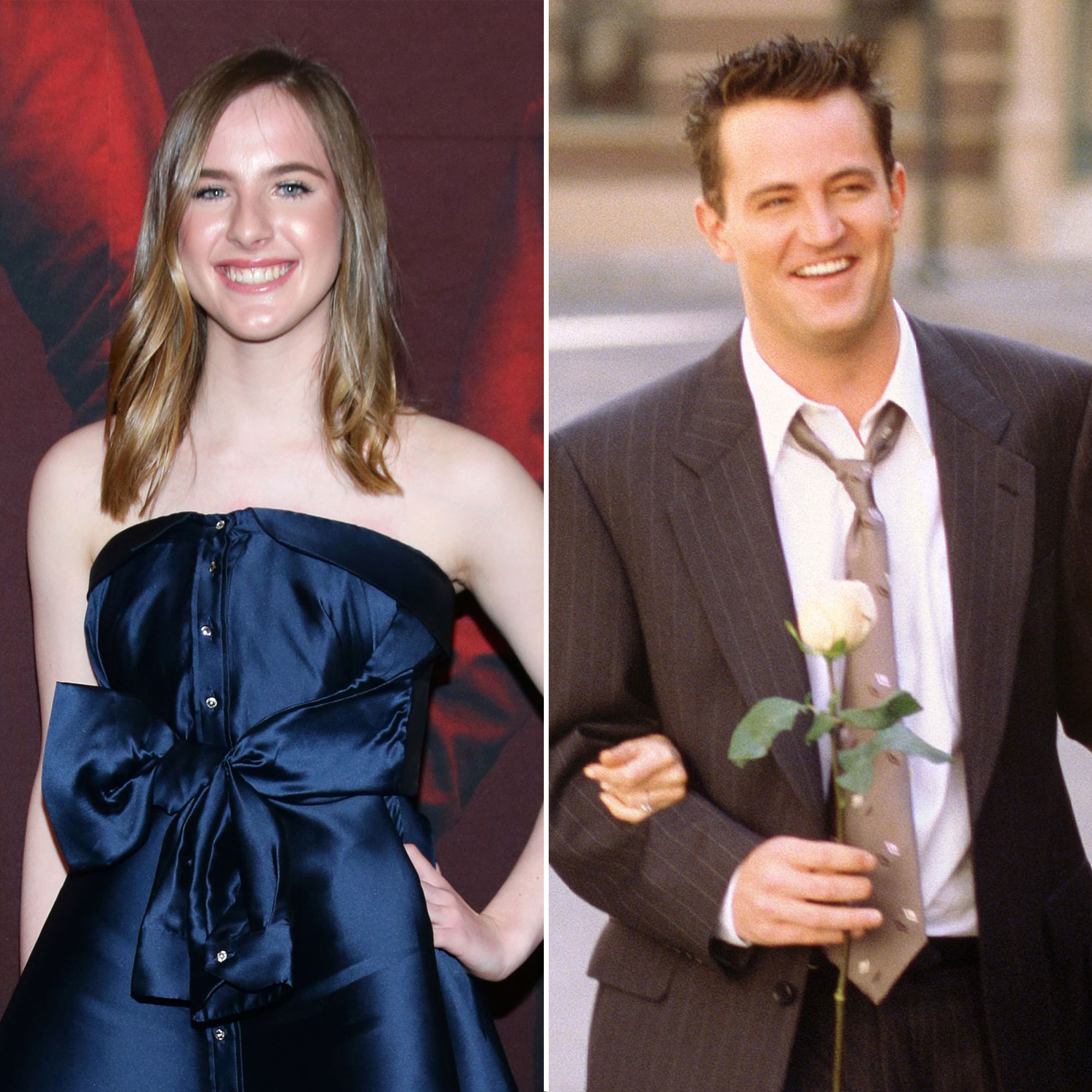 Noelle Sheldon and Matthew Perry Friends