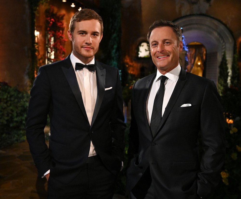 Peter Weber Bachelor and Chris Harrison Gut Wrenching The Bachelor