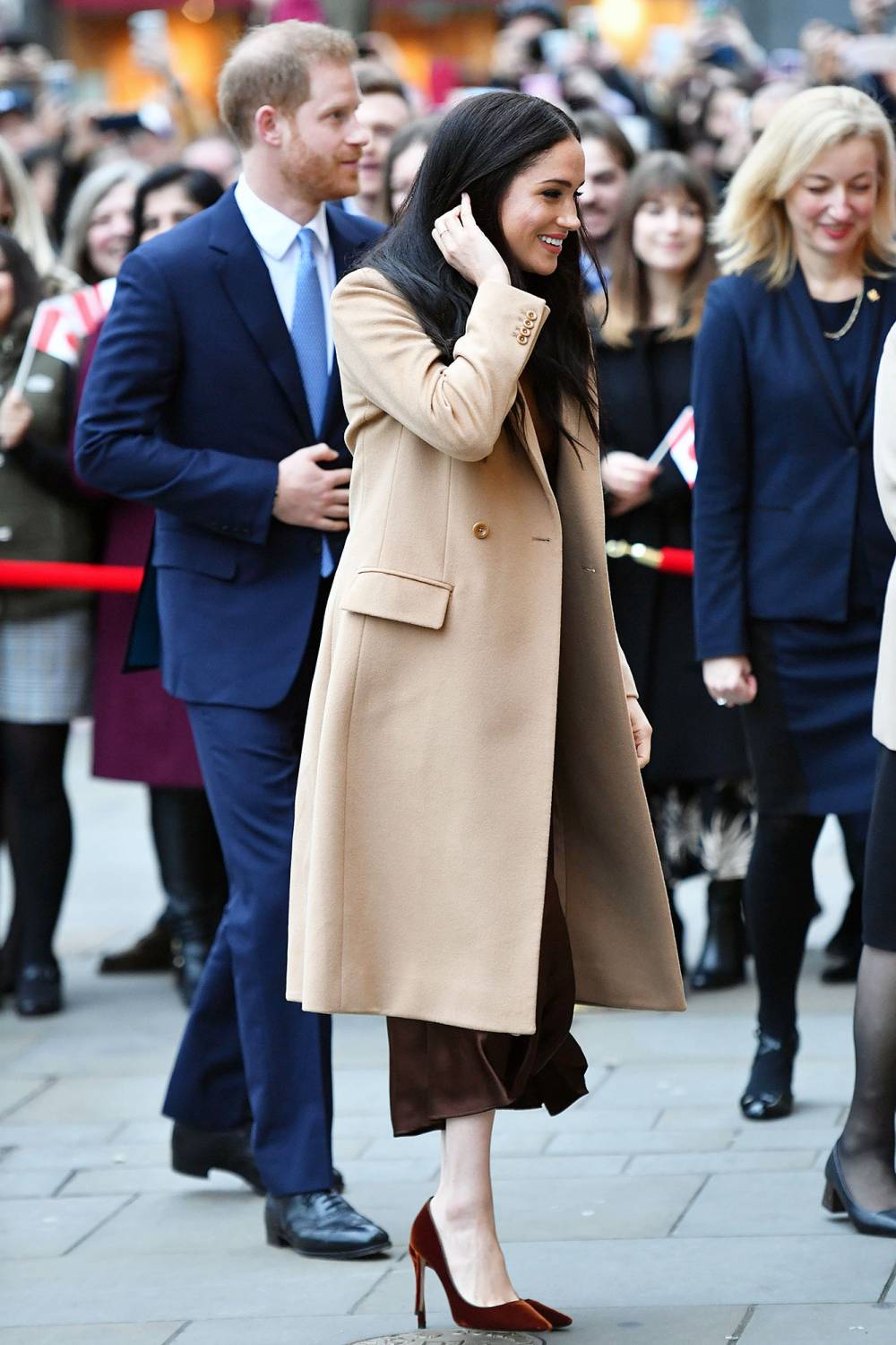 Prince Harry and Duchess Meghan Visit Canada House in London for Their First Public Engagement of the New Year