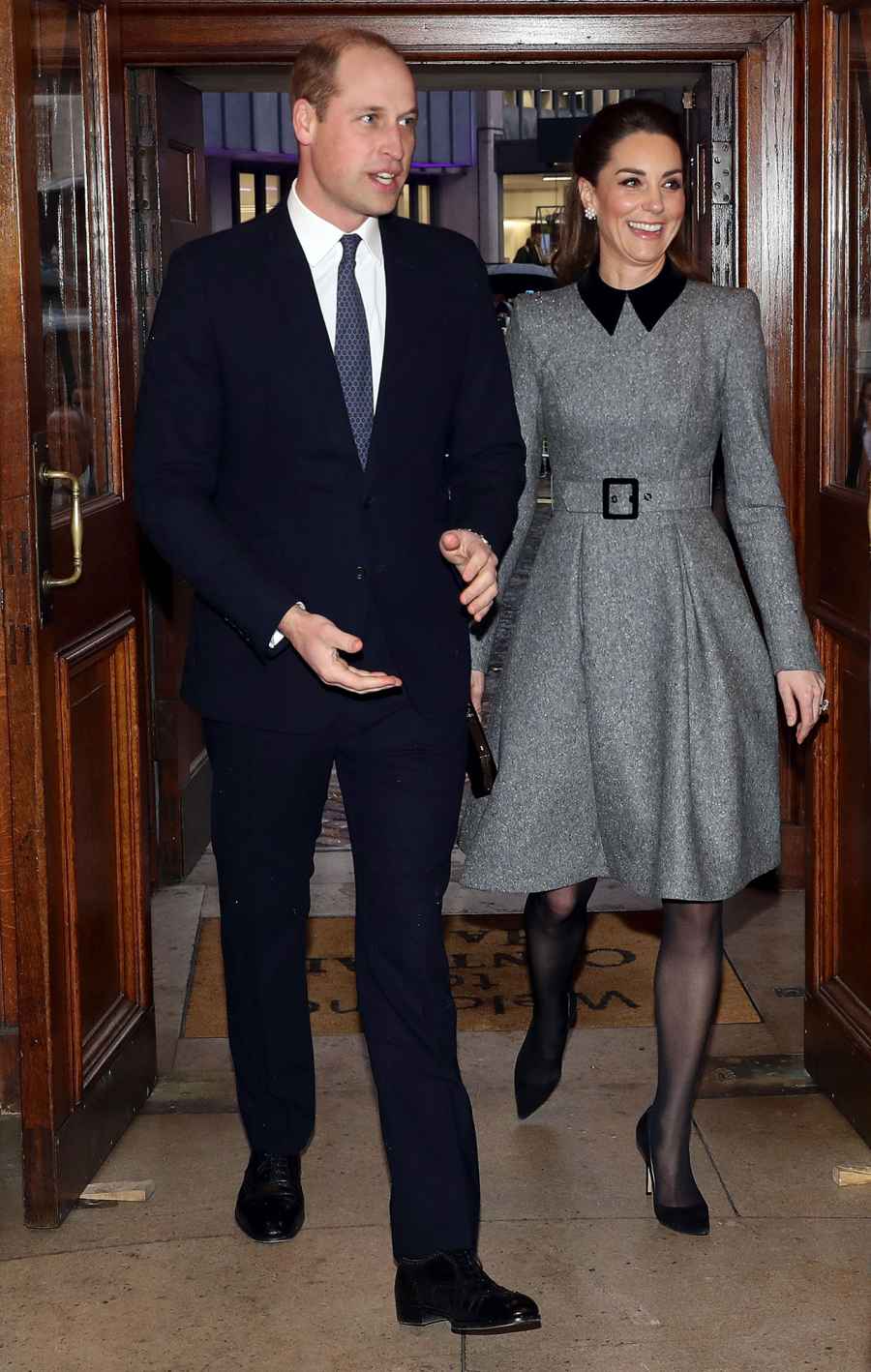 Prince William and Duchess Kate Catherine Duchess of Cambridge Middleton Attend Event Honoring Holocaust Survivors