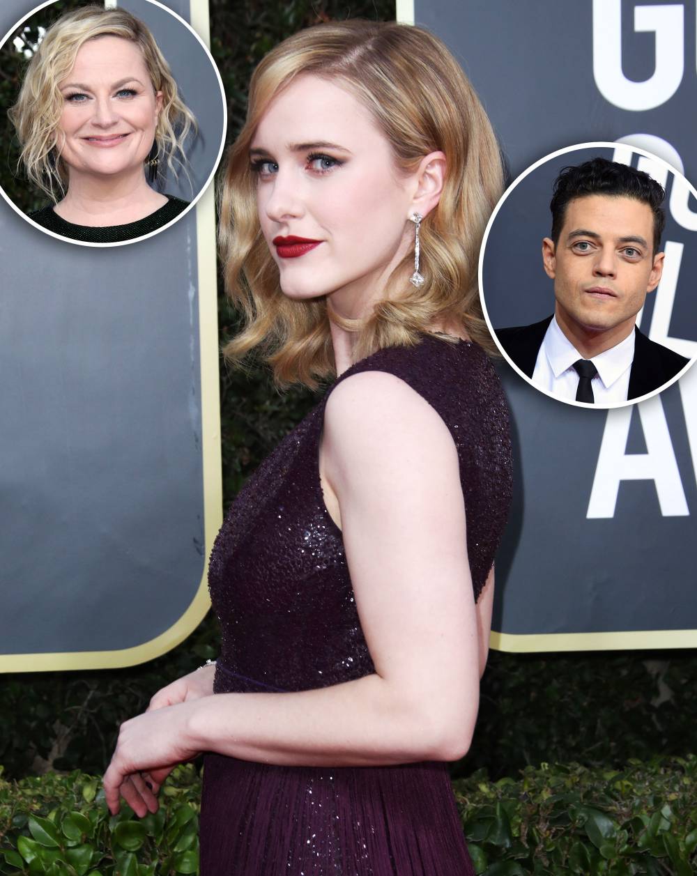 Rachel Brosnahan Amy Poehler Rami Malek Golden Globes 2020