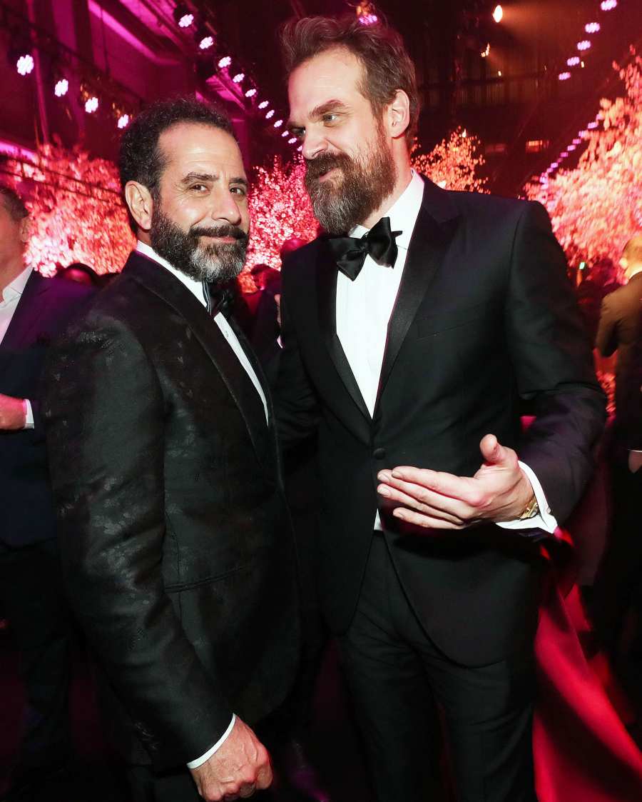 Tony Shalhoub and David Harbour SAG Awards 2020 Afterparty