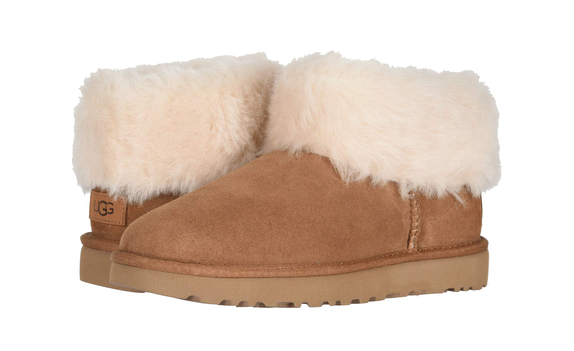 UGG Classic Mini Fluff (Chestnut)